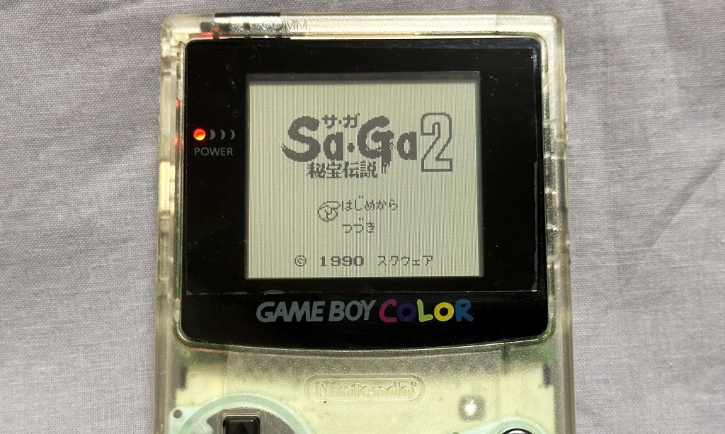 ゲームボーイカラーの偏光板交換再び