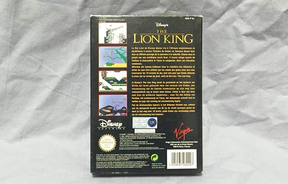 ライオン・キング欧州NES版