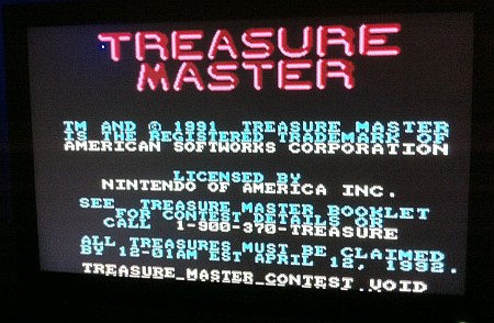 TreasureMaster起動