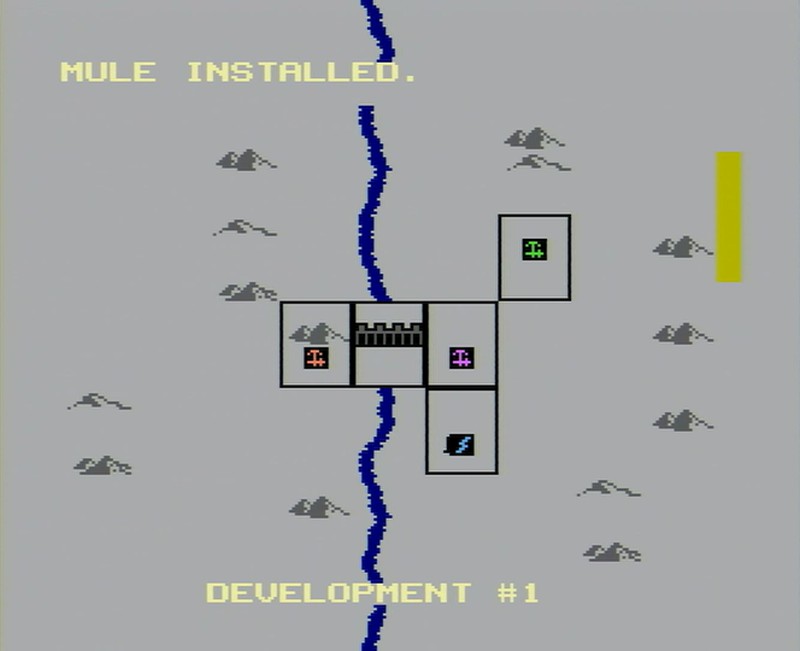 NES版M.U.L.E.をプレイ