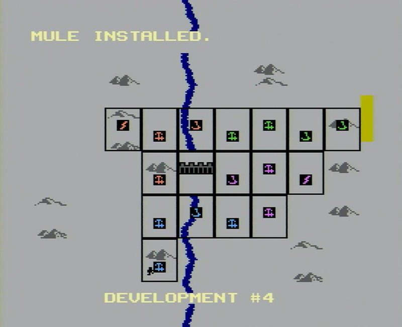 NES版M.U.L.E.をプレイ